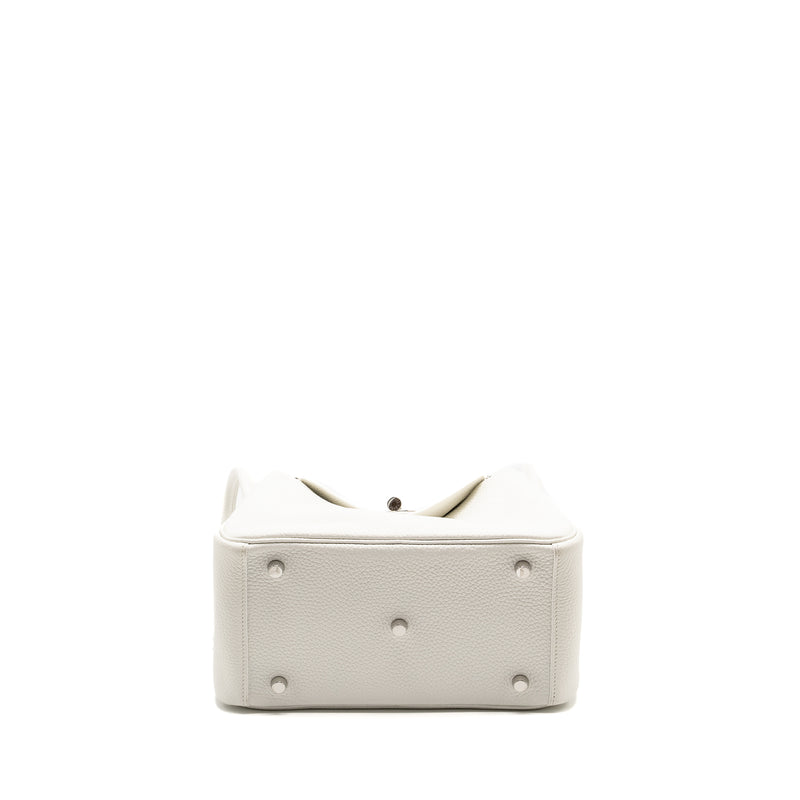 Hermes Lindy 26 Clemence Blanc SHW Stamp Y