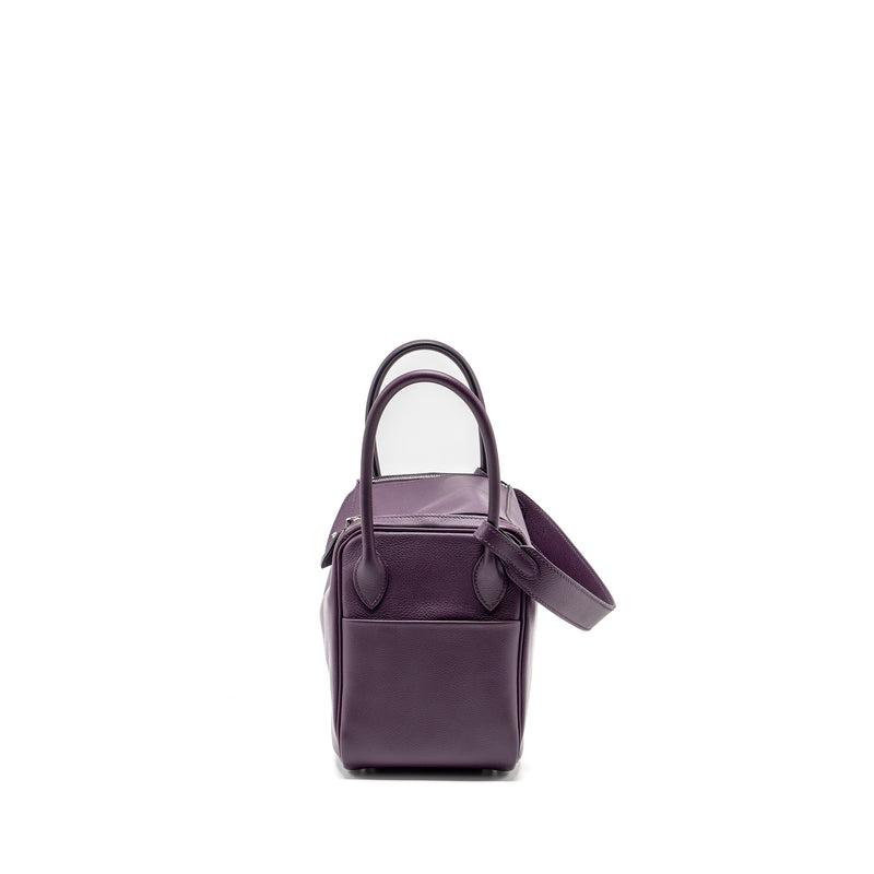 Hermes Lindy 26 Evercolor Cassis SHW Stamp U