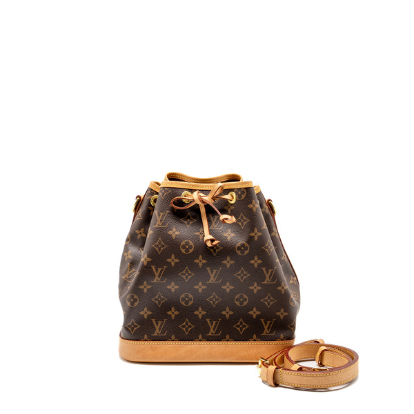 Louis Vuitton Petit Noe Monogram Canvas GHW