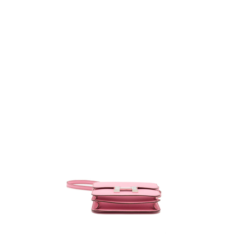 Hermes Mini Constance Epsom 5p Bubblegum Pink SHW Stamp Z