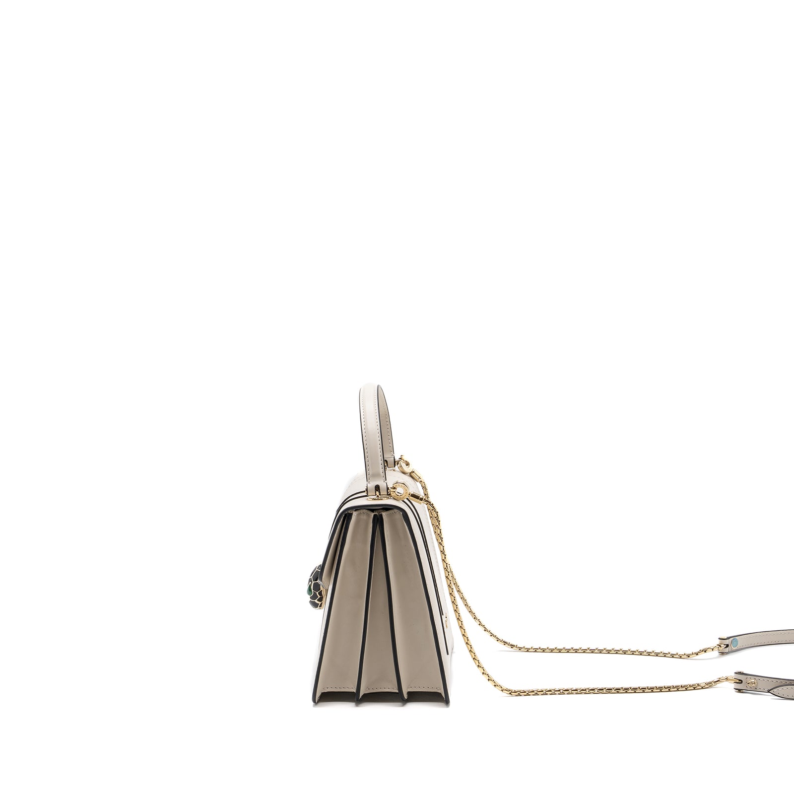 BVLGARI ショルダーバッグ \"SERPENTI FOREVER” WHITE AGATE色 BVLGARI ショルダーバッグ 