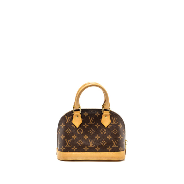 Louis Vuitton Alma BB Monogram Canvas GHW