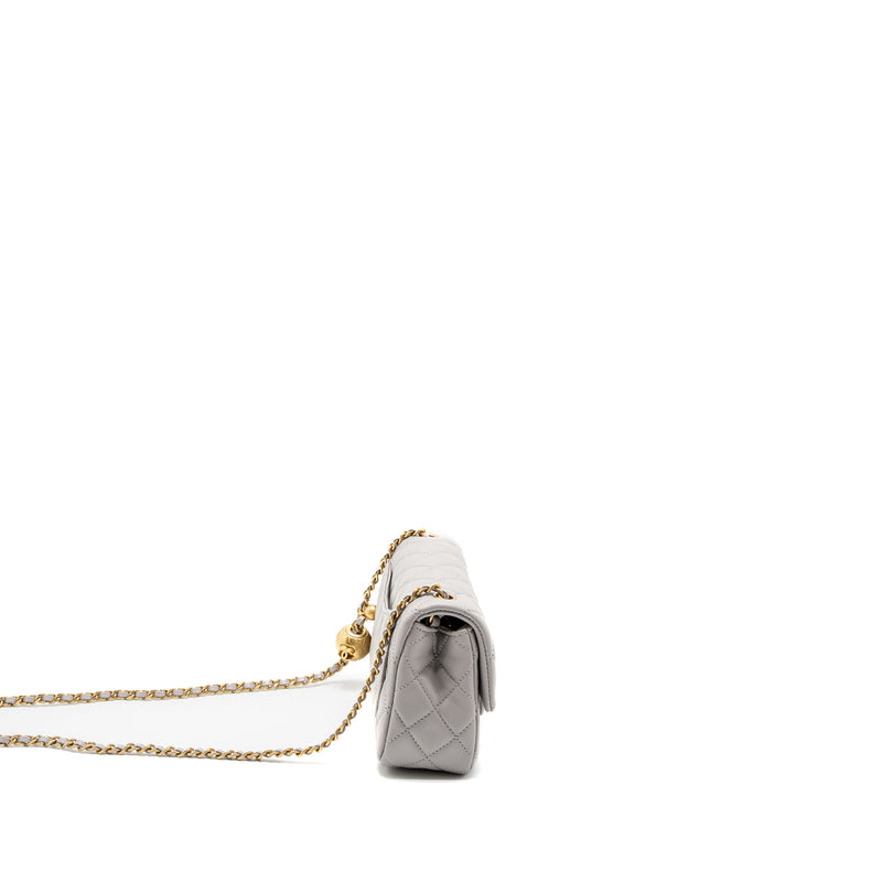 Chanel mini rectangular( adjustable gold ball chain )