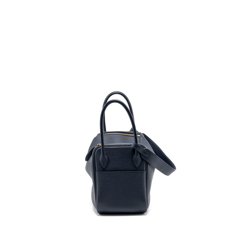 Hermes Lindy 26 Clemence Blue Nuit GHW Stamp Z