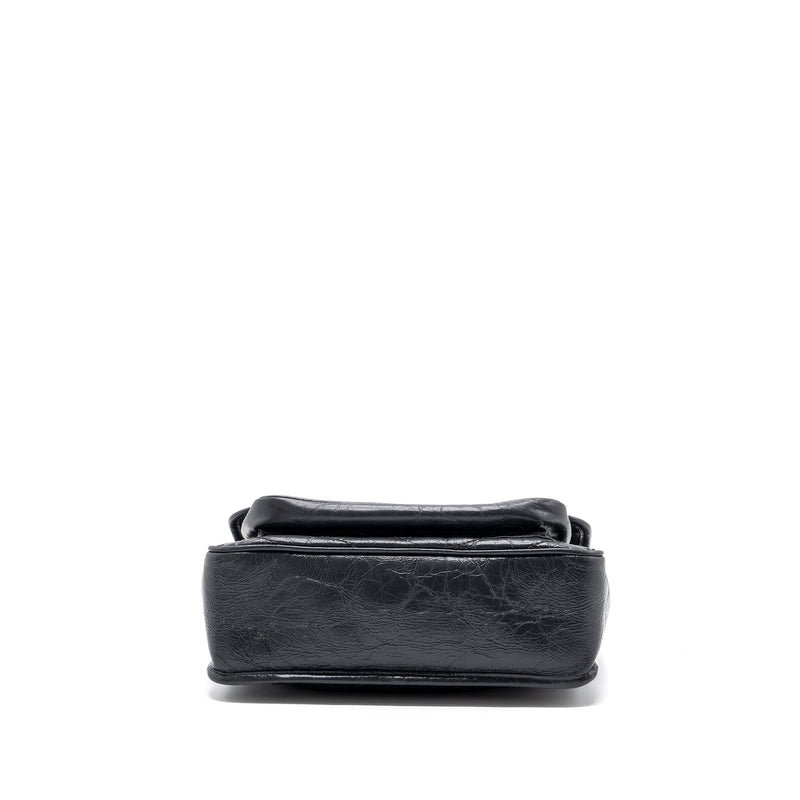 Saint laurent Medium Niki calfskin dark grey SHW
