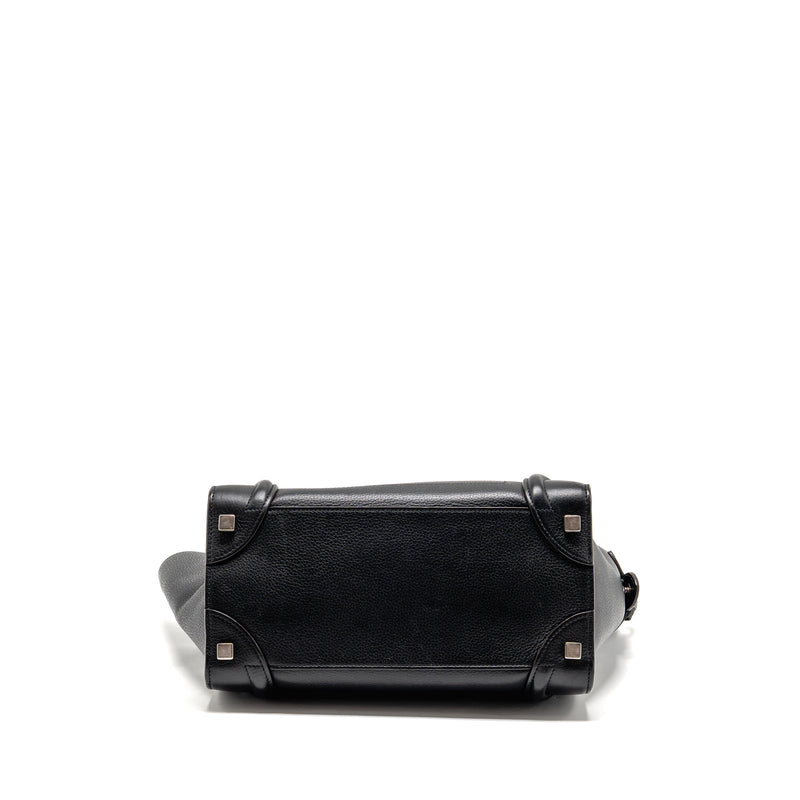 Celine Micro Luggage Bag Calfskin Black SHW