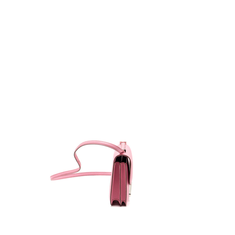 Hermes Mini Constance Epsom 5p Bubblegum Pink SHW Stamp Z