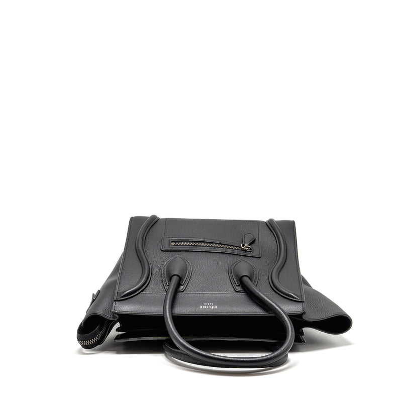 Celine Micro Luggage Bag Calfskin Black SHW