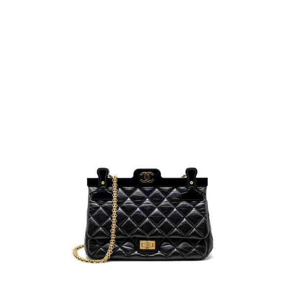 Chanel Hanger Small Reissue Flap Bag Limited Edition Aged Calfskin Black GHW