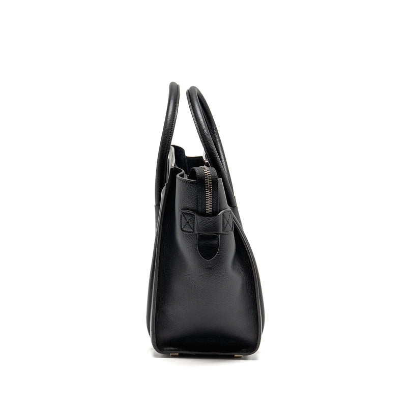Celine Micro Luggage Bag Calfskin Black SHW