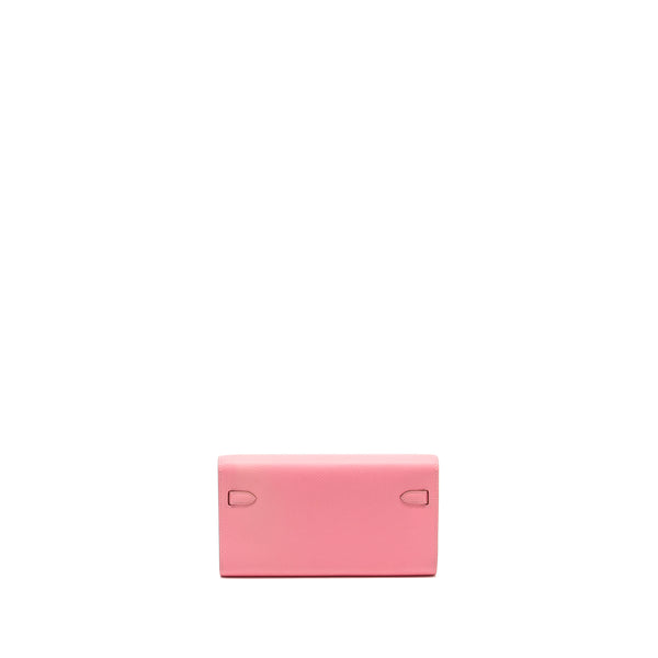 Hermes Kelly To Go Epsom 1Q Rose Confetti SHW Stamp Z