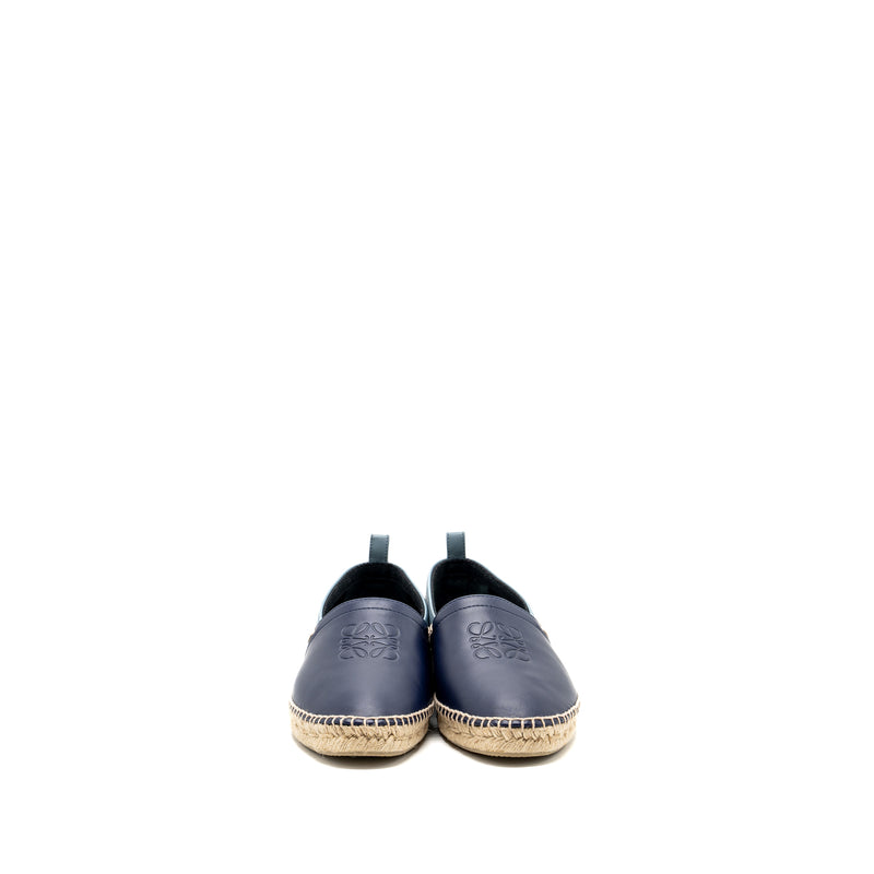 Loewe size 42 Espadrilles/ leather blue/ multicolour