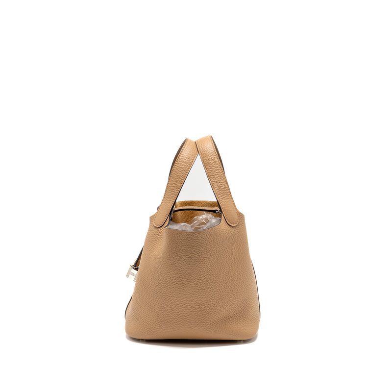 Hermes Picotin 18 Lock Bag Clemence Chai SHW Stamp B