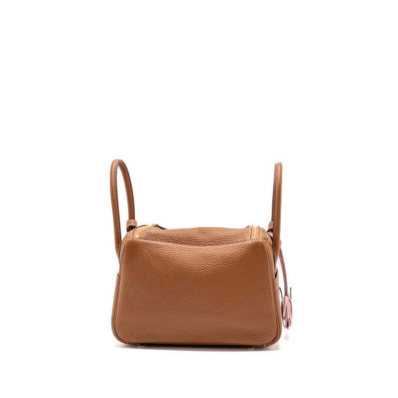 Hermes lindy 26 clemence gold with GHW stamp Z