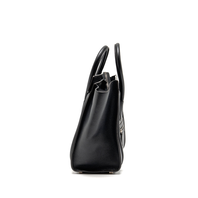 Celine Micro Luggage Bag Calfskin Black SHW