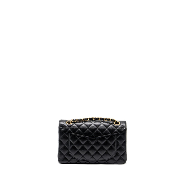 Chanel Small classic double flap bag caviar black GHW