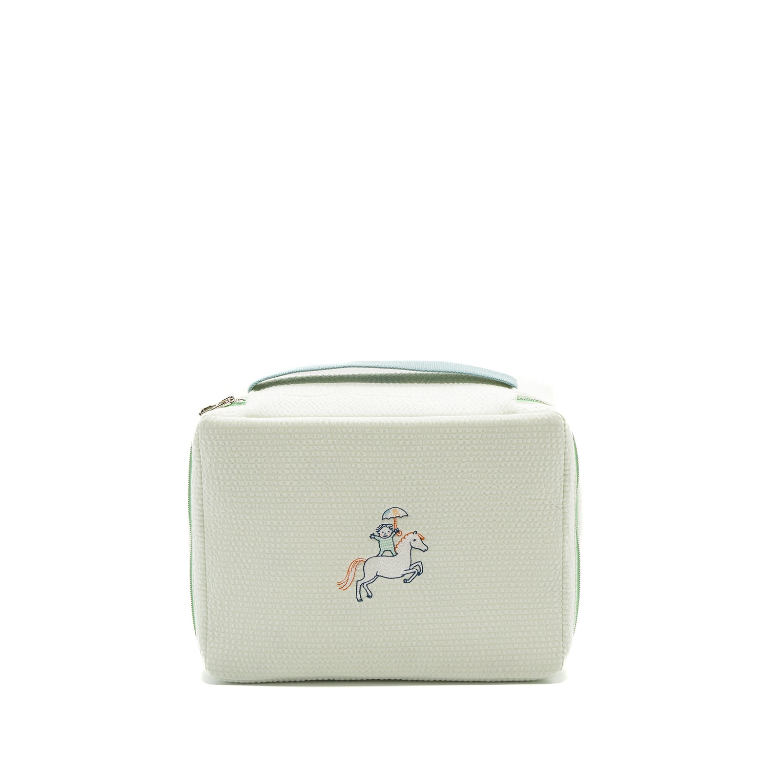 ◆HERMES◆ Toogo Cabriole case, medium model ポーチ Hermes Toogo Cabriole Case, Medium Model Cotton Vert Aqua SHW