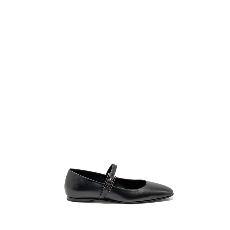 Hermes size 38 Jane Ballet Flat black