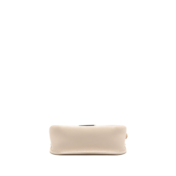 Louis Vuitton Buci Bag Epi Leather Quartz White SHW