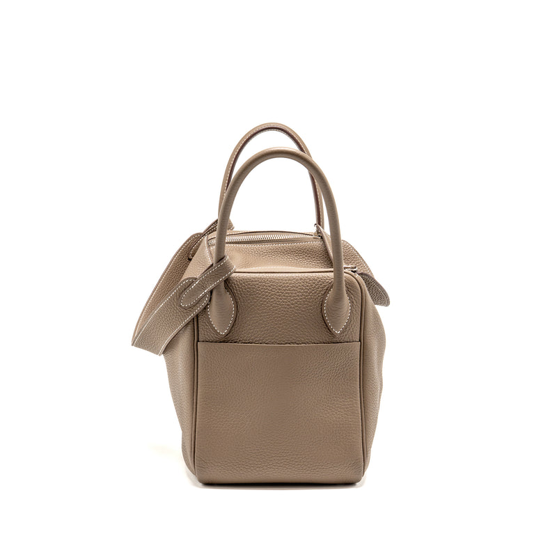 Hermes Lindy 30 Clemence Etoupe SHW Stamp D