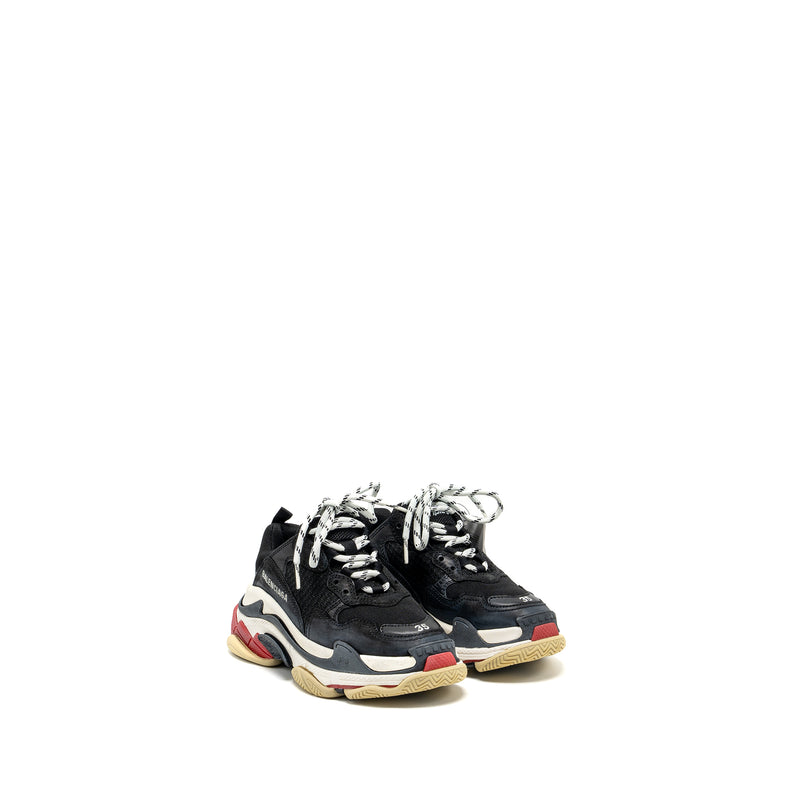 Balenciaga Size 35 Triple S Sneakers Polyester/Rubber Multicolour