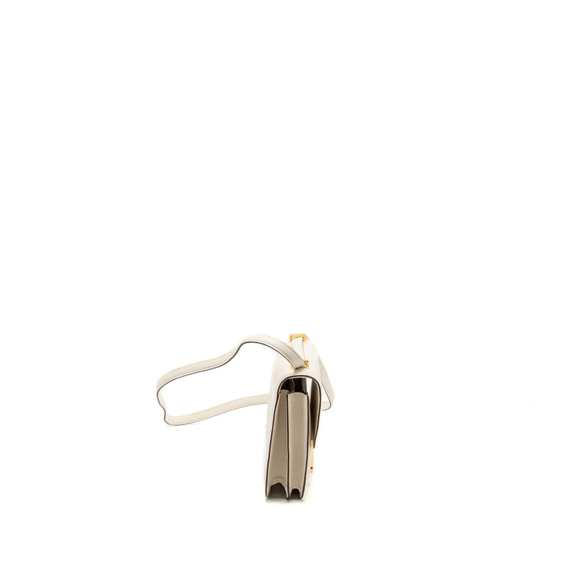 Hermes Mini Constance Chèvre Mysore Nata GHW stamp U