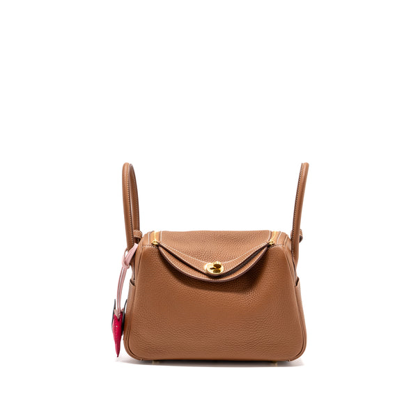 Hermes lindy 26 clemence gold with GHW stamp Z
