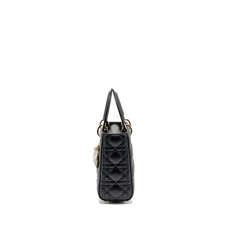 Dior My Abcdior Small Lady Dior Lambskin Black LGHW