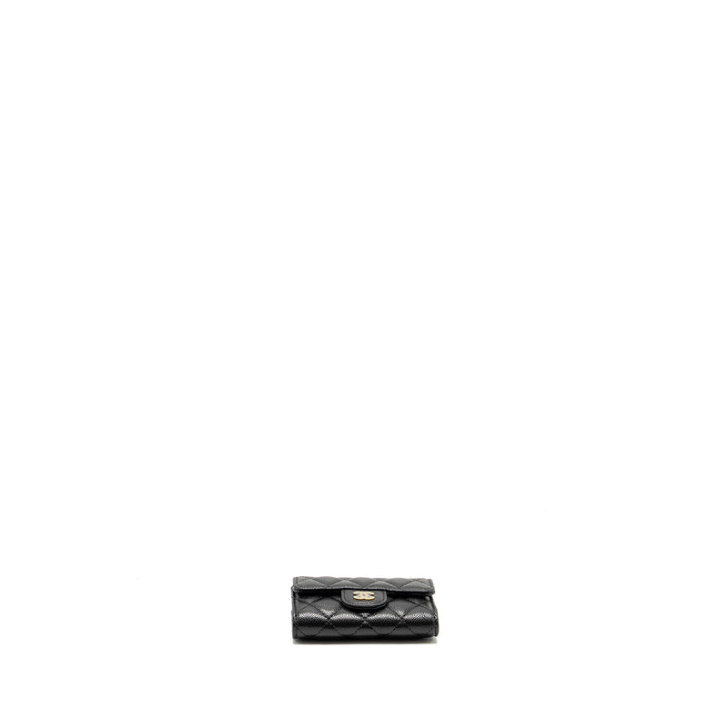 Chanel Classic Flap Key Holder Caviar Black LGHW (Microchip)