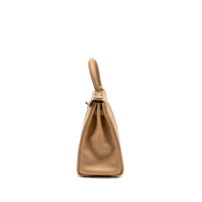 Hermes Kelly 28 Evercolor Chai SHW Stamp U