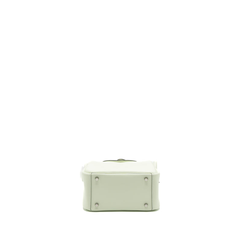 Hermes Mini Lindy Swift Vert Fizz SHW Stamp U