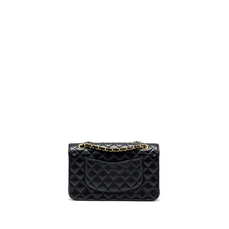 Chanel Medium Classic Double Flap Bag Caviar Black GHW