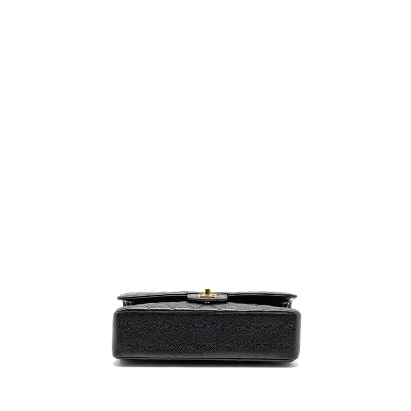 Chanel Medium Classic Double Flap bag caviar black GHW
