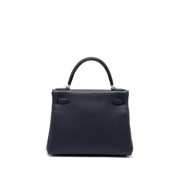 BRAND NEW Hermes Kelly Retourne 28 Togo Bleu Nuit GHW