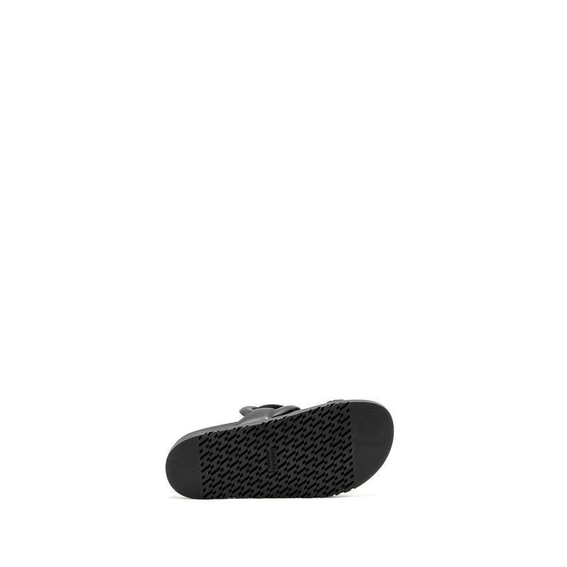 Hermes Size 37 Extra Sandals Black