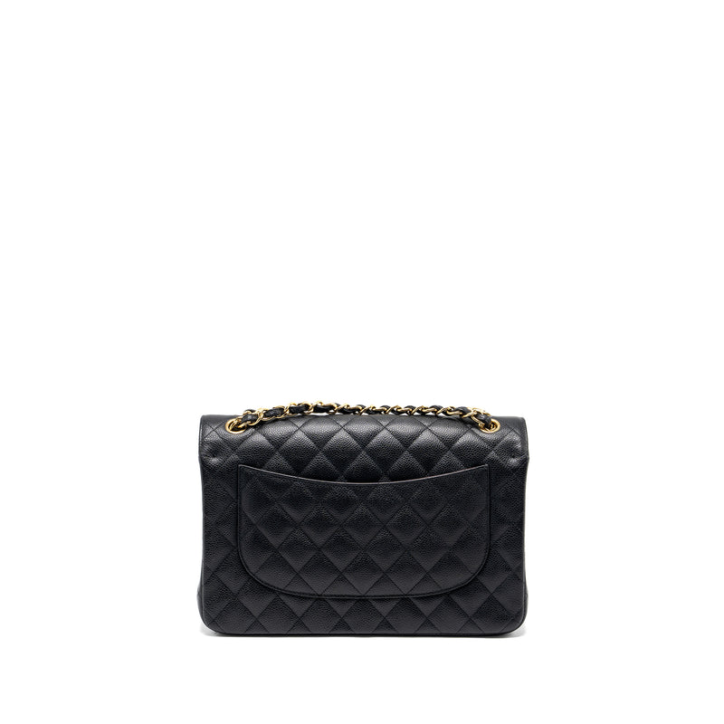 Chanel Jumbo Classic Double Flap Bag caviar black GHW