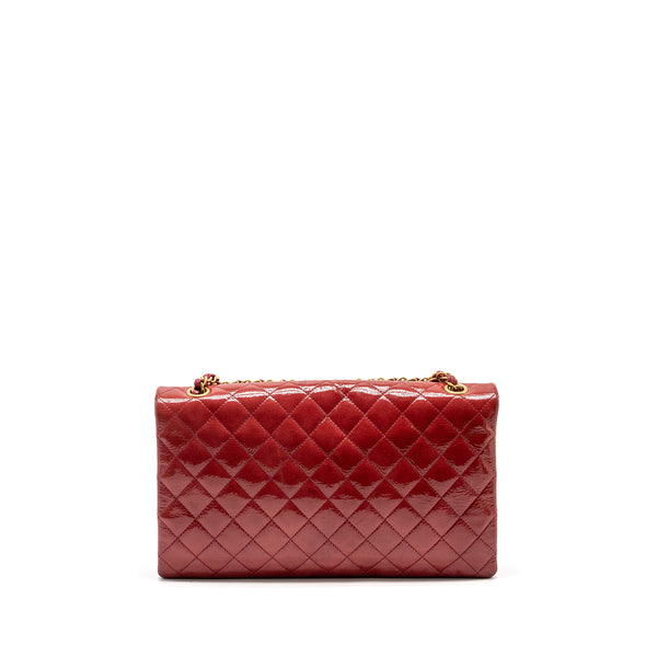 Chanel Seasonal Flap Bag Patent Goatskin/Lambskin Red GHW