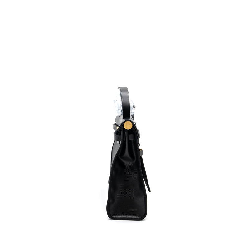 Hermes Herbag 31 Berline/Vache Hunter Black GHW Stamp B