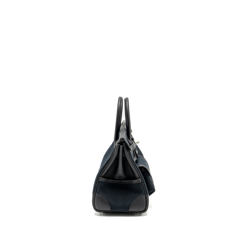 Hermes Birkin 25 Cargo Toile Geoland/Swift Black SHW Stamp B