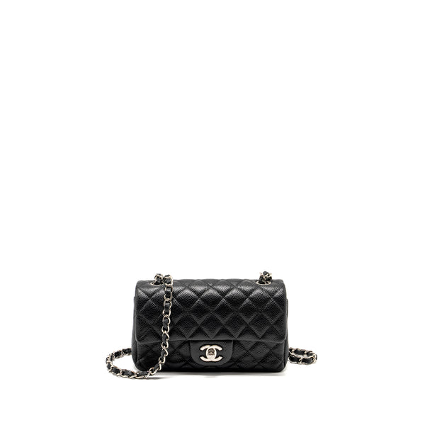 Chanel Mini Rectangular Flap Bag caviar black SHW