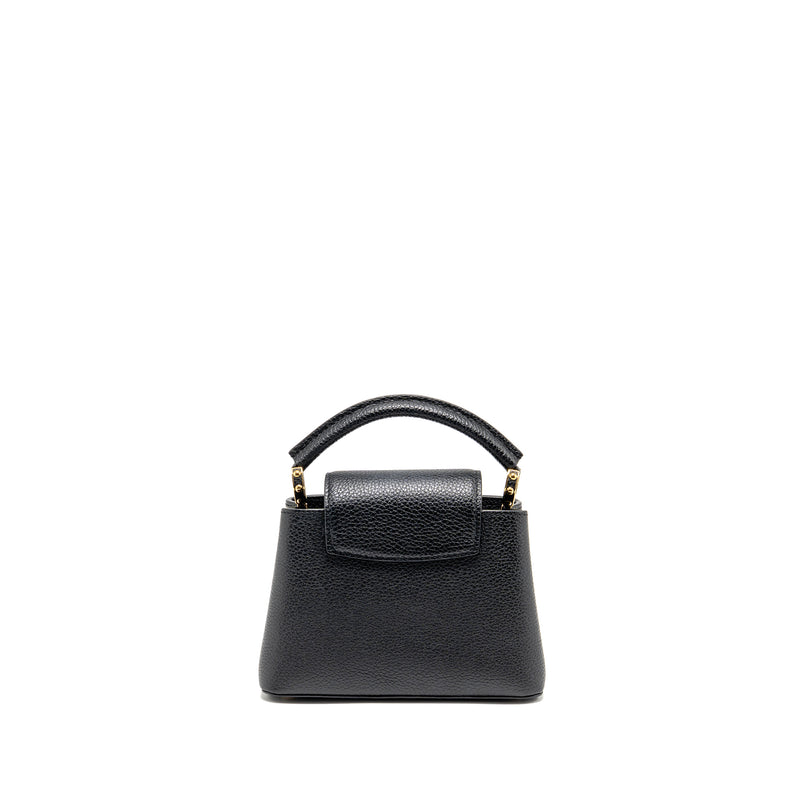 Louis Vuitton Capucines Mini Taurillon Black GHW