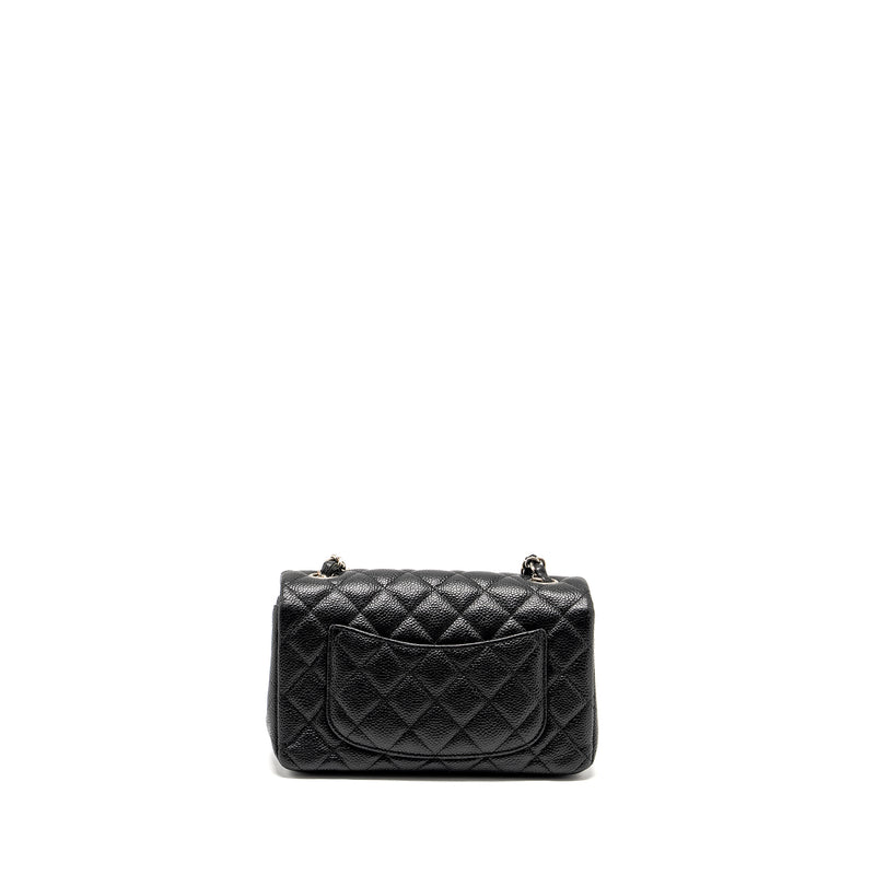 Chanel Mini Rectangular Flap Bag caviar black SHW