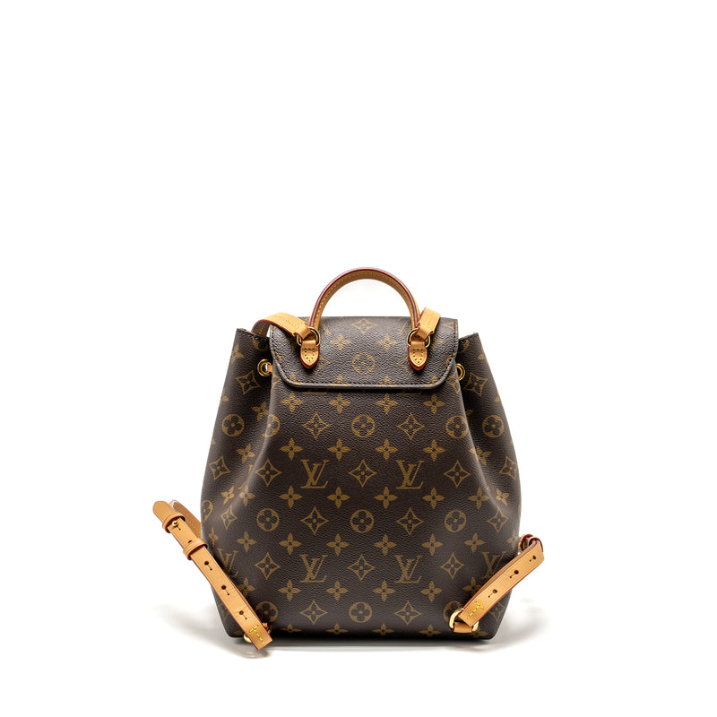 LOUIS VUITTON Montsouris PM Backpack Monogram Canvas GHW