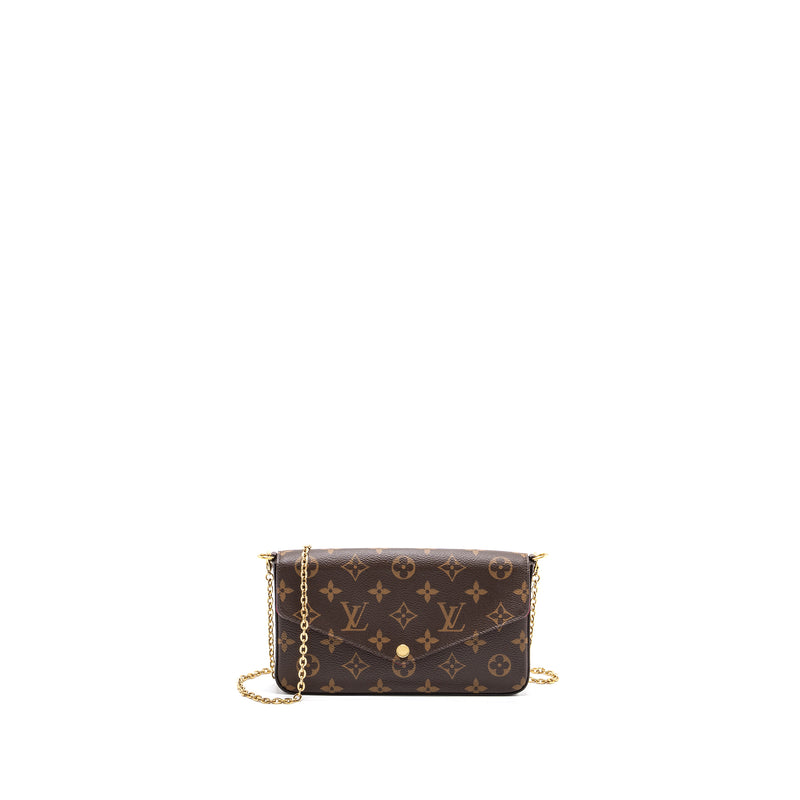 Louis Vuitton Felicie Pochette Monogram Canvas GHW