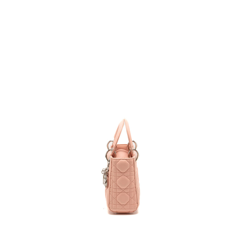 Dior Mini Lady Dior Lambskin Light Pink SHW