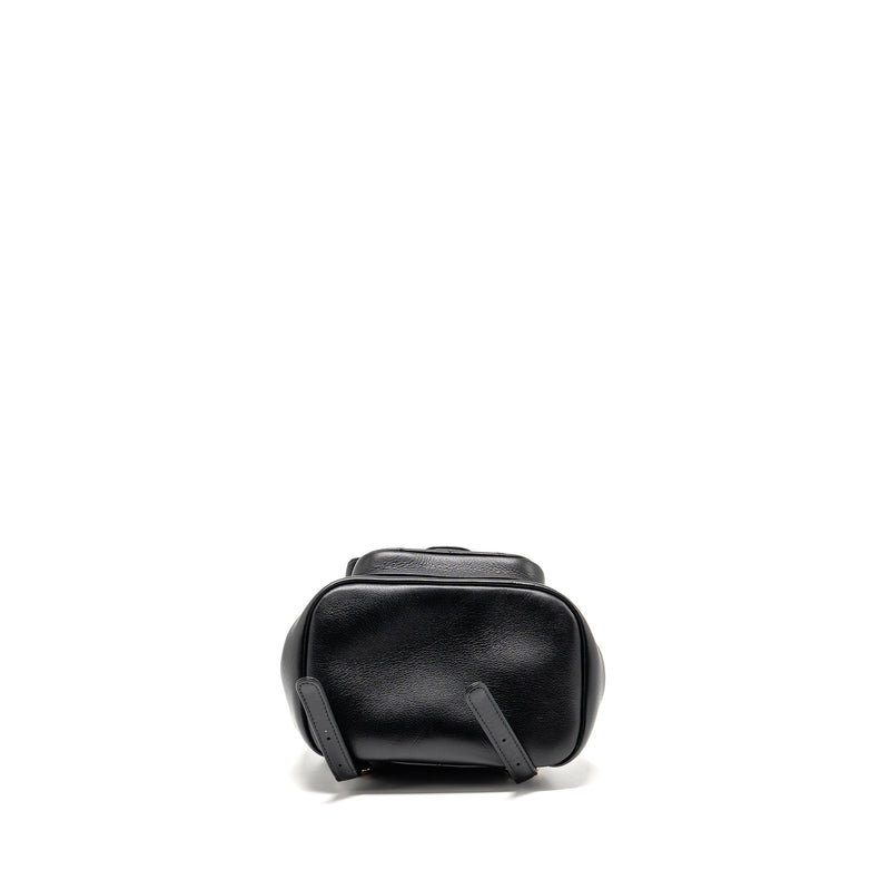 Chanel Mini Duma Backpack Calfskin Black LGHW (Microchip)