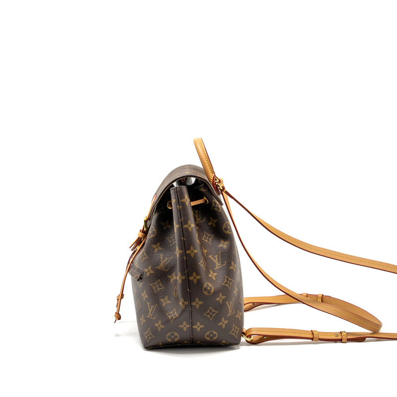 LOUIS VUITTON Montsouris PM Backpack Monogram Canvas GHW