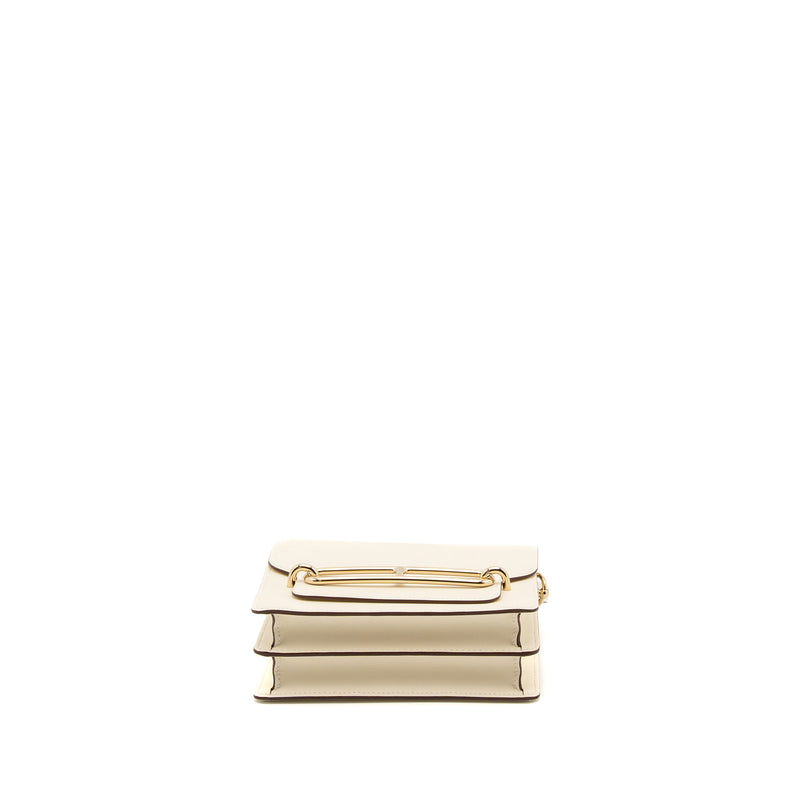 Hermes Mini Roulis Swift Nata LGHW Stamp U
