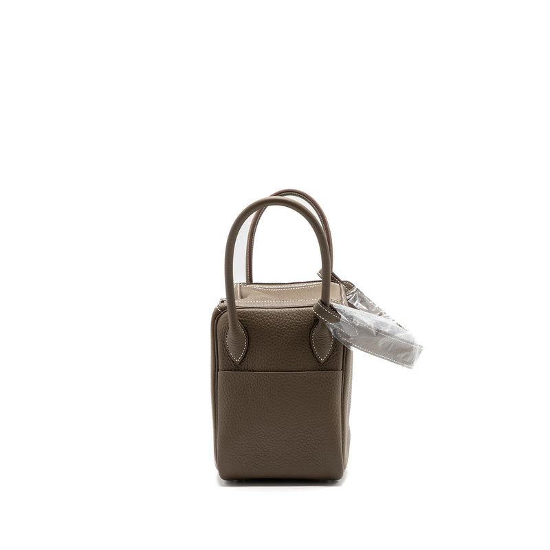 Hermes Lindy 26 Clemence Etoupe SHW Stamp U