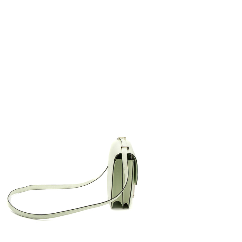 Hermes Mini Constance Epsom Vert Fizz SHW Stamp U (New Version)